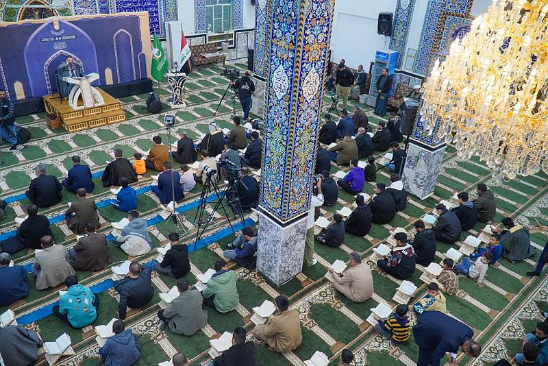ضمن سلسلة محافل منابر النور.. المجمع العلمي ينظّم محفلًا قرآنيًّا في محافظة ميسان