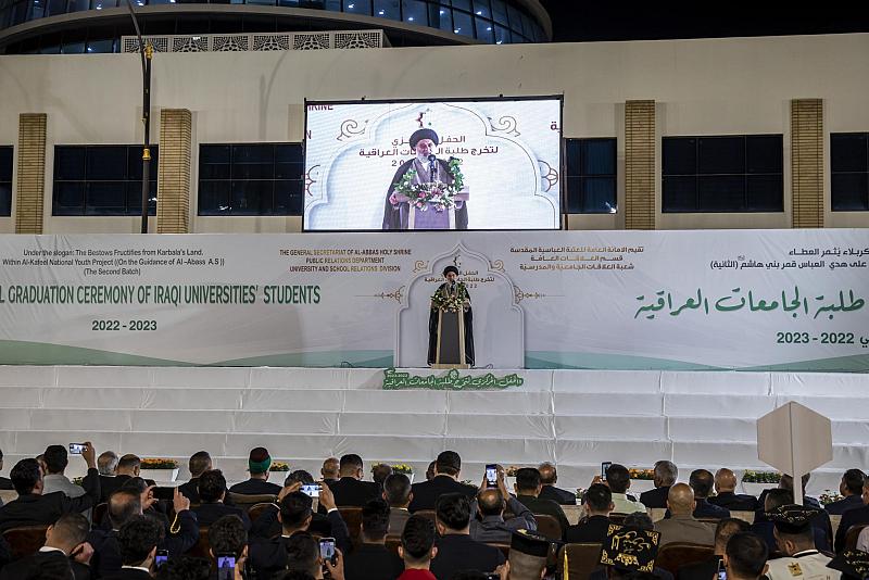 بحضور متوليها الشرعي.. العتبة العباسية تنظم الحفل المركزي لتخرّج طلبة الجامعات العراقية