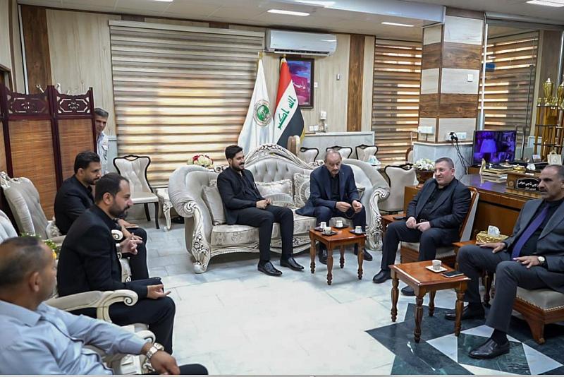 وفد العتبة العباسية المقدسة يبحث مع المديرية العامة للتربية في بابل سبل تعزيز التعاون وتبادل الخبرات