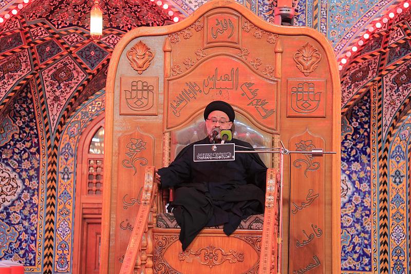 الصحن العبّاسي الشريف يحتضن مجلساً للعزاء بذكرى شهادة الإمام الهادي (عليه السلام)