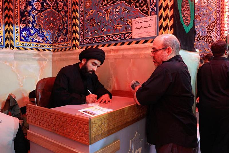 قسم الشؤون الدينية يوفر محطّات تبليغية بلغاتٍ مختلفة لخدمة زائري الأربعين
