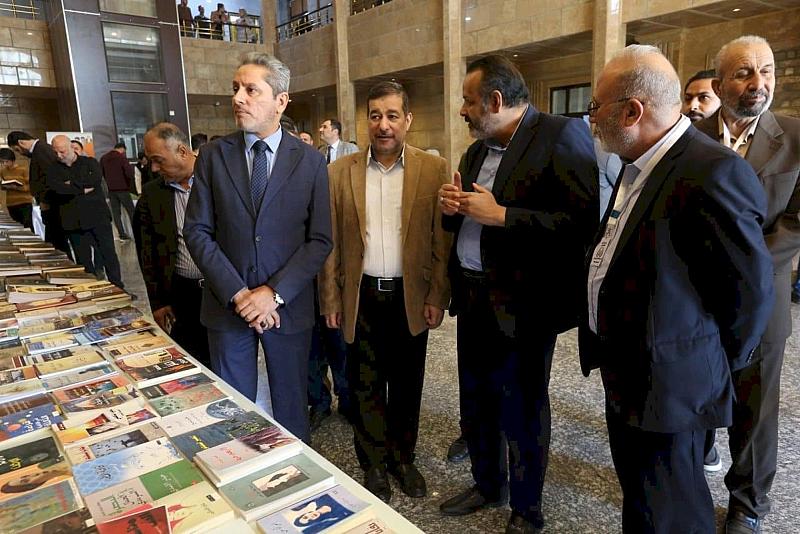 قسم شؤون المعارف يشاركُ في معرضِ الكتابِ البصريّ بنسختِهِ الثانية