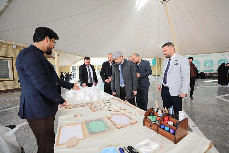 جامعة العميد تقيم معرضًا خيريًا لدعم الطلبة من ذوي الحالات الإنسانية
