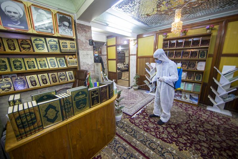 قسمُ شؤون المعارف الإسلاميّة والإنسانيّة يتّخذ التدابير الاحترازيّة للوقاية من فايروس كورونا