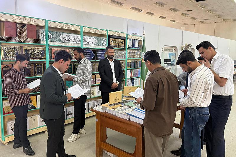 قسم الشؤون الفكرية يختتم مشاركته في معرض الكتاب بالمعهد التقني المسيَّب
