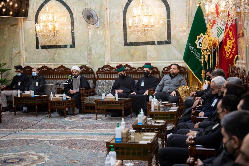 مجلسٌ عزائيّ لخَدَمة مرقد أبي الفضل العبّاس (عليه السلام) بذكرى شهادة السيّدة الزهراء (عليها السلام)