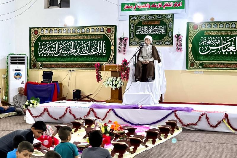 ما الذي تُقيمه العتبةُ العبّاسية المقدّسة في سنجار خلال الشهر الفضيل؟