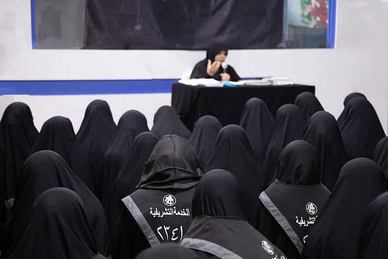 مكتب المتولي الشرعي للشؤون النسوية يعلن مشاركة 4489 متطوعة ضمن خطته لخدمة زائرات الأربعين