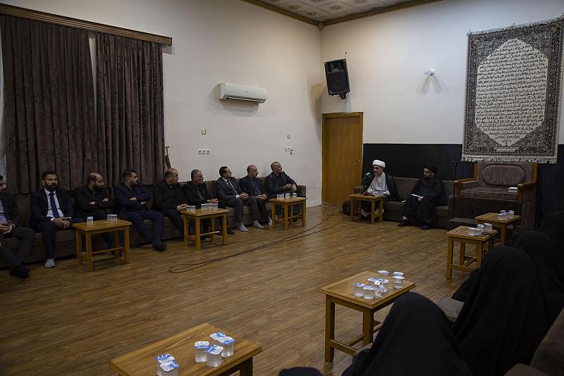 موكب العتبتَينِ المقدّستَينِ يستقبل وفداً أكاديميّاً من الجامعة التقنية الوسطى