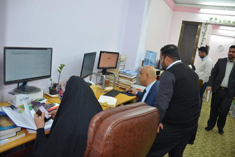 مركزُ الفهرسةِ ونُظُم المعلومات يُقيم دورةً تدريبيّة لكوادر كليّة الهندسة في جامعةِ كربلاء