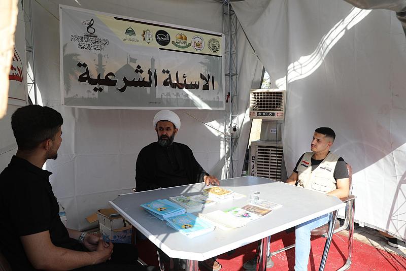  قسم الشؤون الدينية يواصل الإجابة على الأسئلة الشرعية والردود العقائدية