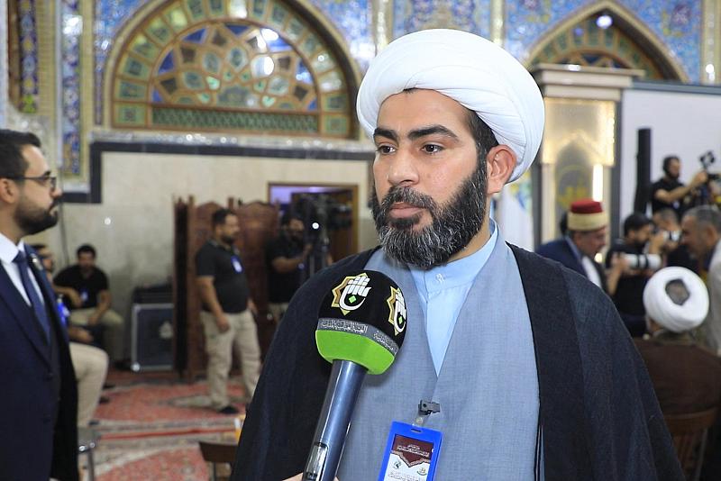 باحث من العتبة العباسية المقدسة يناقش القرآن وأهميته عند الإمام الرضا (عليه السلام)