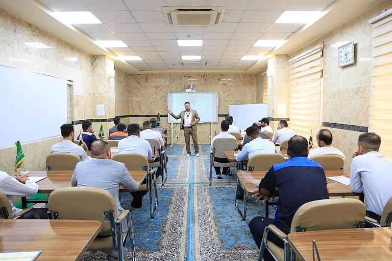 قسم الصيانة الهندسية ينظم دورة تخصصية عن الصحة والسلامة المهنية للمنتسبين