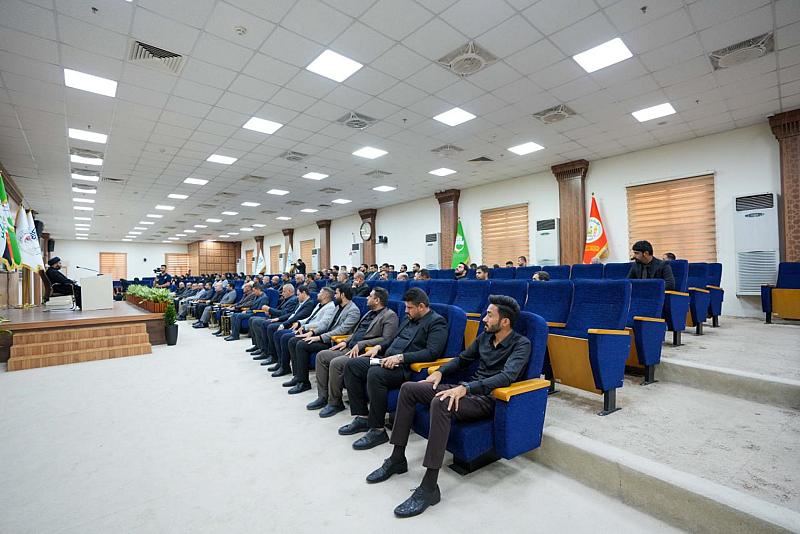 جامعة العميد تقيم مجلس عزاء بذكرى شهادة السيدة الزهراء (عليها السلام)
