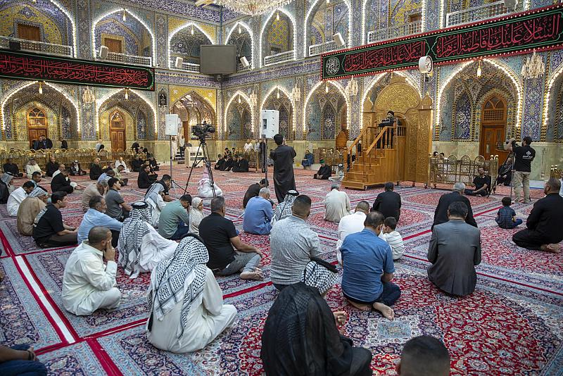 العتبة العباسية تنظم مجلس عزائها المركزي بذكرى شهادة السيدة فاطمة الزهراء (عليها السلام)