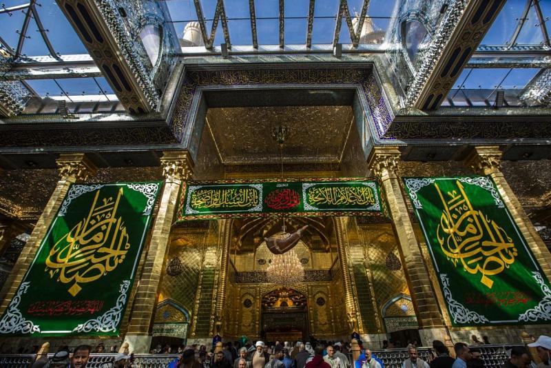 مظاهر الأفراح المهدويّة تنتشر في أرجاء العتبة العبّاسية المقدّسة