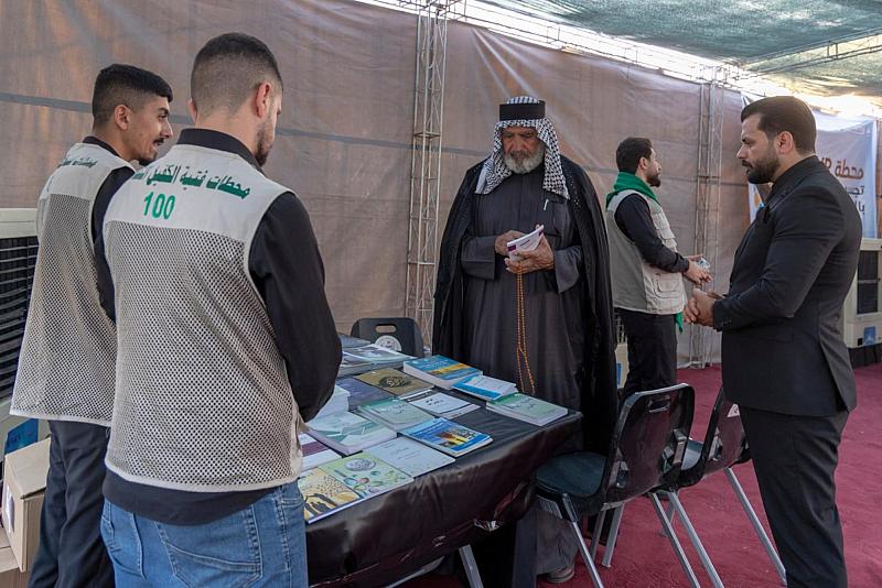 قسم العلاقات العامة يفتتح محطات فتية الكفيل الثقافية في محافظة نينوى
