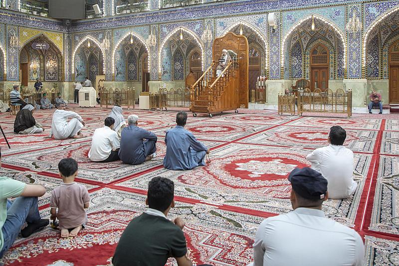 العتبة العباسية المقدسة تقيم مجلس عزاء لإحياء ذكرى شهادة الإمام الباقر (عليه السلام)