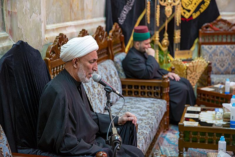 الأمانة العامة للعتبة العباسية تقيم مجلس عزاءٍ لمنتسبيها بذكرى شهادة نبيّ الرحمة