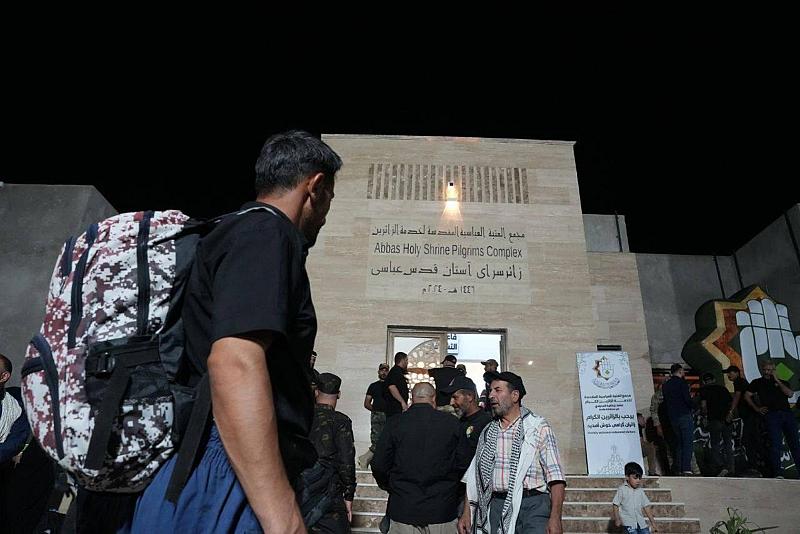 مجمع العتبة العباسية لخدمة الزائرين في منفذ زرباطية يُحصي خدماته لزائري الأربعين