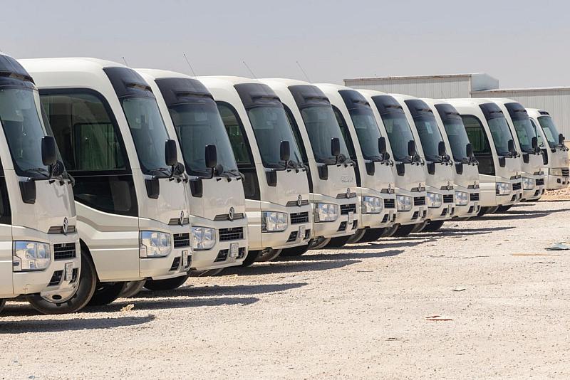 قسم الآليات: 1600 عجلة خُصّصت لنقل وخدمة زائري الأربعين