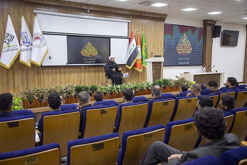 جامعة العميد تنظم مجلس عزاء بذكرى شهادة السيدة الزهراء (عليها السلام)
