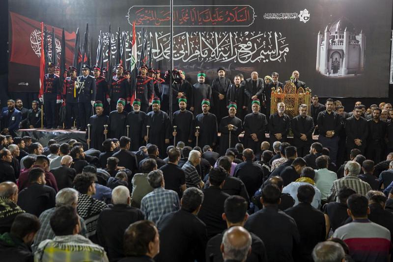بذكرى استشهاده.. العتبةُ العبّاسية تنظّم مراسيمَ رفع راية الإمام الحسن (عليه السلام)