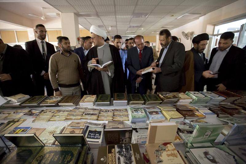 مركزُ تراث البصرة يُشارك في فعاليات معرض المصطفى الدوليّ السابع للكتاب..