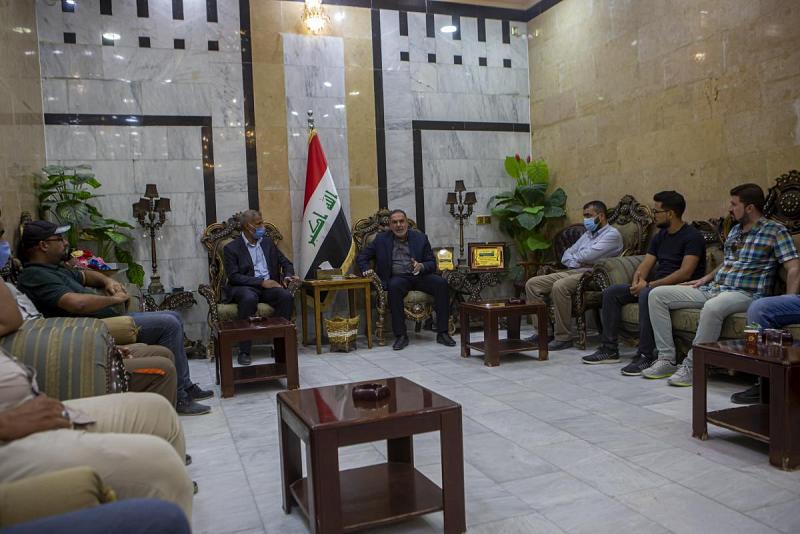 محافظُ المثنّى: إنجازُ العتبة العبّاسية المقدّسة بنايةَ علاج المصابين بكورونا بعثَ رسالة اطمئنانٍ لأهالي المحافظة