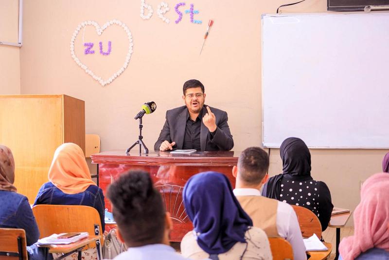 جامعةُ كربلاء تحتضنُ الندوةَ القرآنيّةَ الأخيرة وعميدُ كليّة التمريضِ فيها يؤكّدُ أنّ شبابَنا بحاجةٍ لزيادة ثقافتهم القرآنيّة