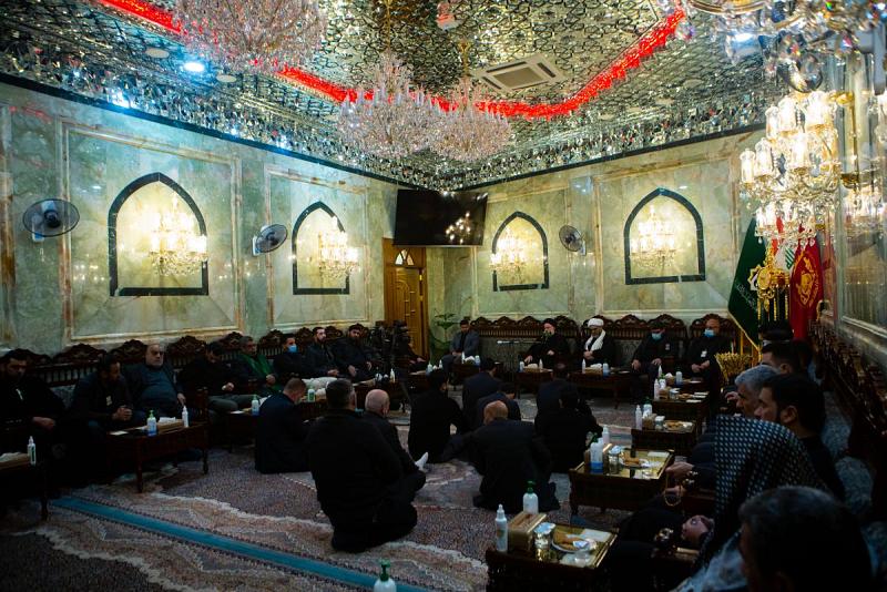 إحياءً لذكرى وفاة أمّ البنين(عليها السلام): العتبةُ العبّاسيةُ المقدّسة تُقيم مجلس عزاءٍ لمنتسبيها