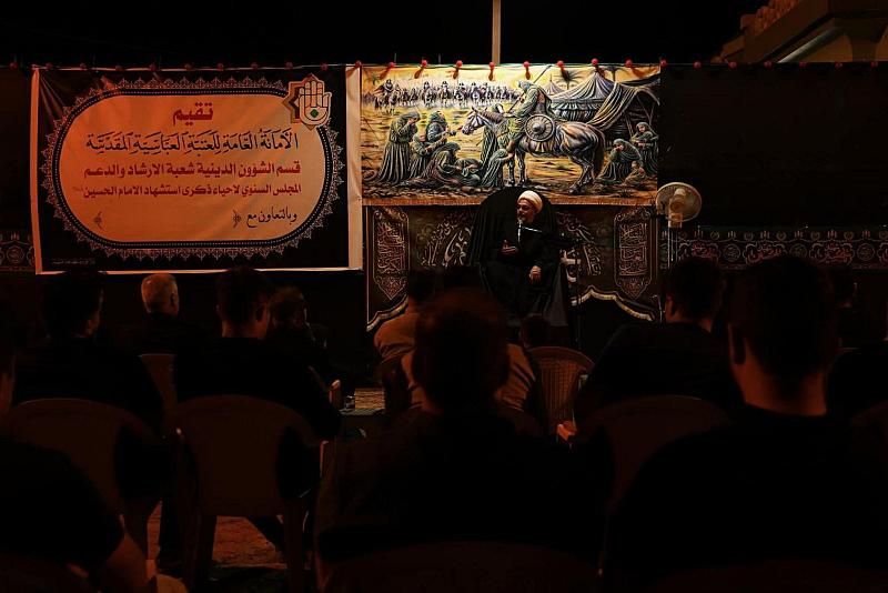 قسم الشؤون الدينية ينظّم عددًا من المجالس العزائيّة لإحياء شهر المحرّم في نينوى