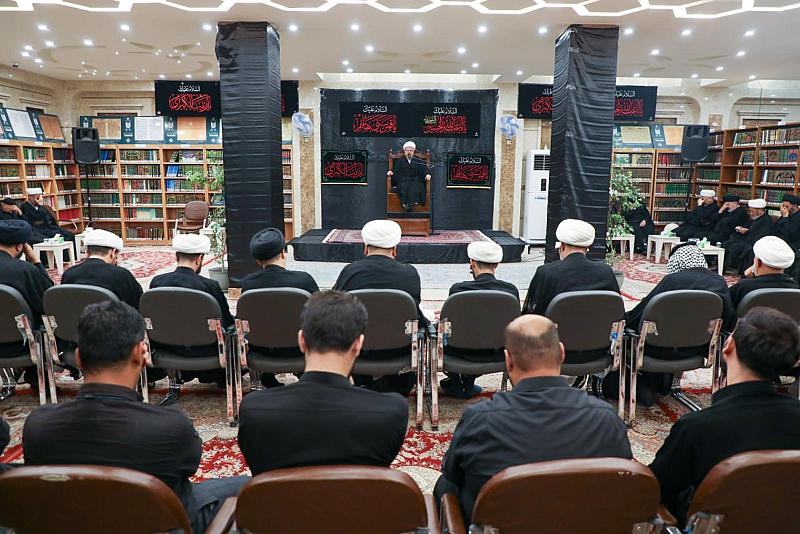 الهيأة العليا لإحياء التراث تواصل إقامة مجالسها العزائيّة إحياءً لذكرى عاشوراء