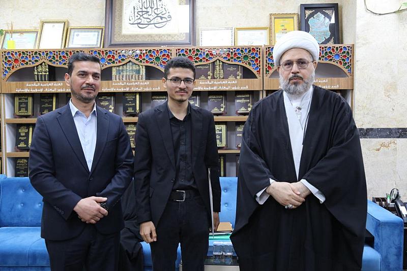 قسم المعارف يكرم الفائزين في مسابقة روافد الإلكترونية الثانية 