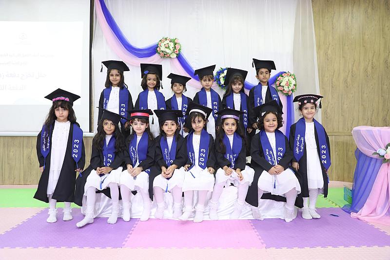 روضة أحباب الكفيل تحتفي بتخرج الدفعة الثامنة لتلميذاتها