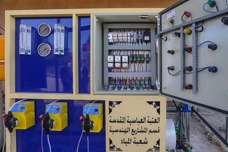 المشاريع الهندسيّة: ننتج 400 ألف لتر من المياه المفلترة يومياً