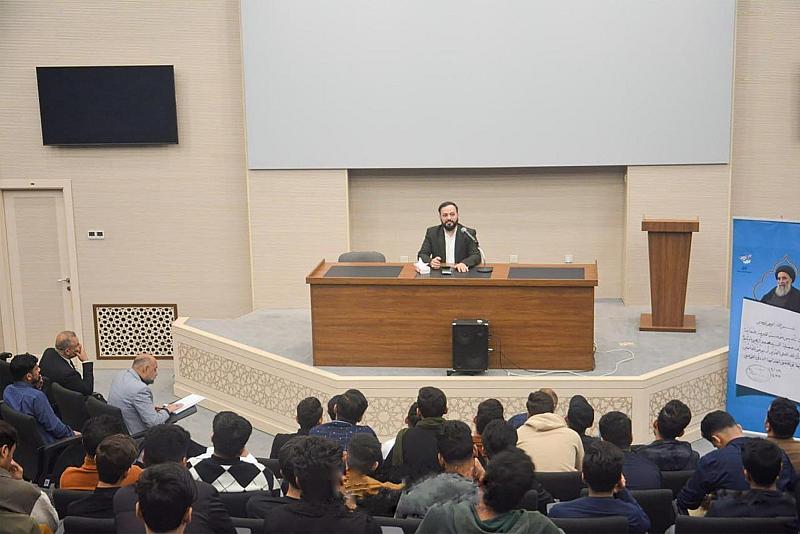 قسم الشؤون الفكرية يقيم ندوة ثقافية لطلبة جامعة الفرات الأوسط في النجف الأشرف