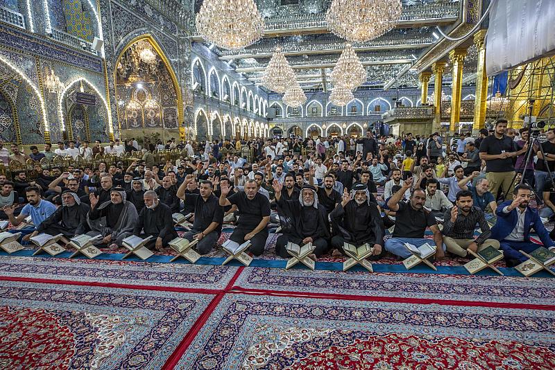 المجمع العلمي يقيم محفل عرش التلاوة بمشاركة وفدٍ قرآنيّ من محافظة ذي قار