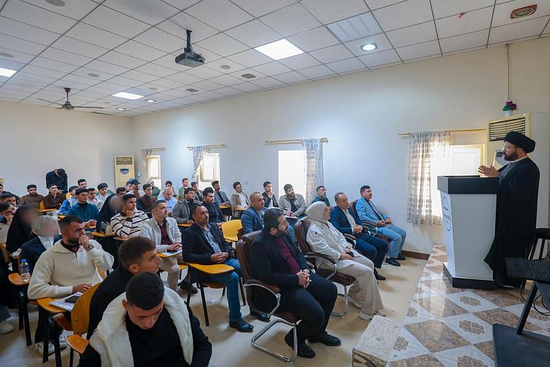 ضمن فعاليات المشروع القرآني في الجامعات العراقية.. المجمع العلمي يقيم ندوة قرآنية في جامعة تكريت