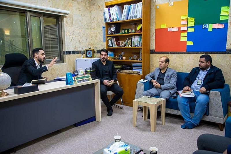 قسم التطوير يعقد اجتماعاً مع ممثّلي الشركات في العتبة العباسية للتباحث حول سبل التعاون المشترك