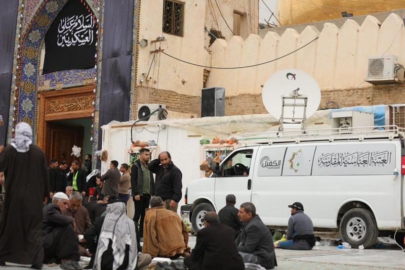 مركزُ الكفيل للإنتاج الفنّي يسهم في نقل وقائع زيارة الإمام العسكريّ (عليه السلام)، وعشراتُ القنوات الفضائيّة تستفيدُ منه وتقدّم شكرها لهذه الخدمة