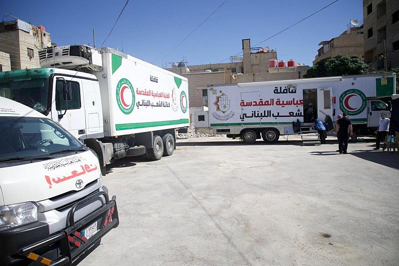العتبة العباسية تفتتح مستشفى ميدانياً خاصّاً لعلاج الجرحى اللبنانيّين النازحين في سوريا