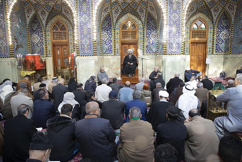 قسم الشؤون الدينية يقيم محاضرة عن السيرة العطرة للإمام الباقر (عليه السلام)