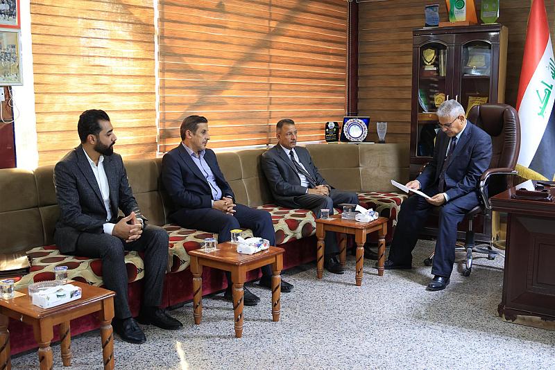 العتبة العباسية تقدم دعوة رسمية لجامعة القاسم الخضراء للمشاركة في حفل التخرّج المركزي للطلبة