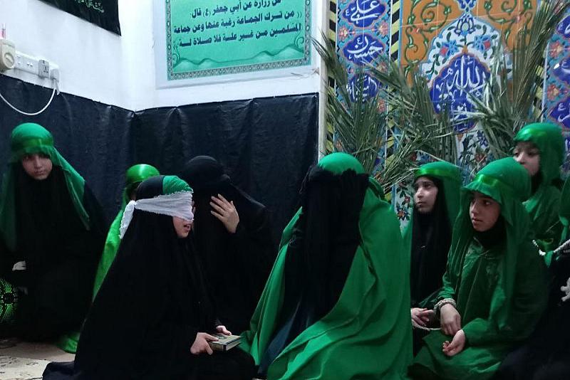 معهد القرآن الكريم النسوي يقدم عرضاً مسرحياً بذكرى استشهاد السيدة رقية (عليها السلام)