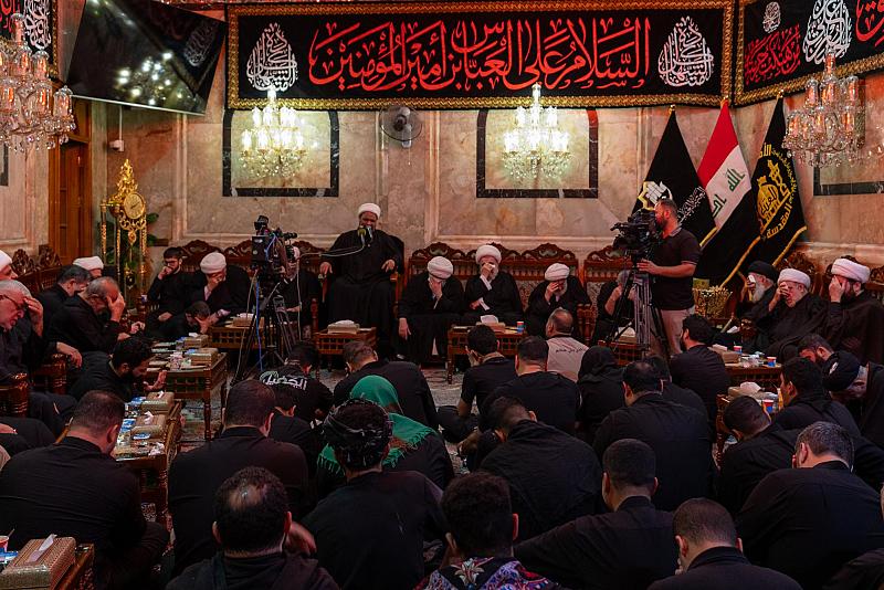 بحضور متوليها الشرعي.. العتبة العباسية المقدسة تقيم مجلس عزاءٍ بذكرى أربعين الإمام الحسين (عليه السلام)