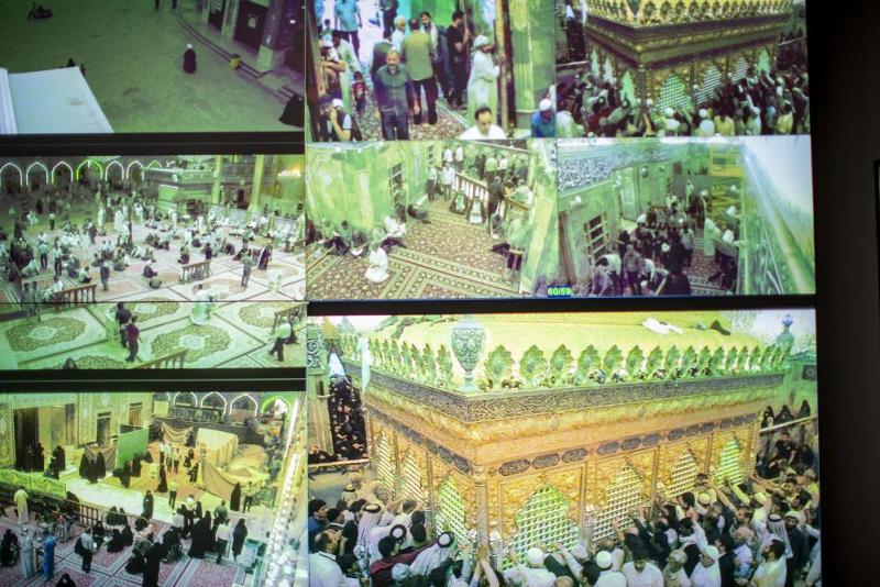 بمشاهدةٍ عالية الدقّة والجودة: شعبةُ اتّصالات العتبة العبّاسية المقدّسة تنتهي من تطوير وتبديل منظومة كاميرات الحرم الشريف...