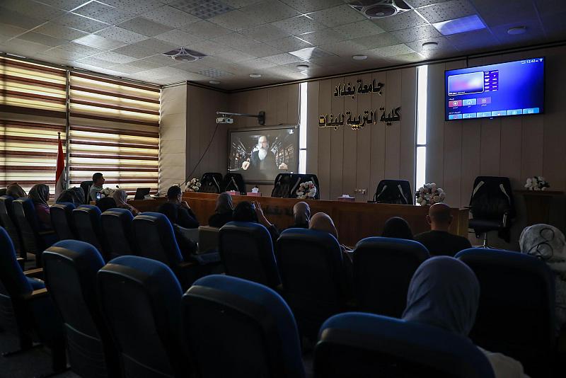 بدعوة من جامعة بغداد.. قسم الإعلام يعرض فيلمه السينمائي (ذبيح الفرات)