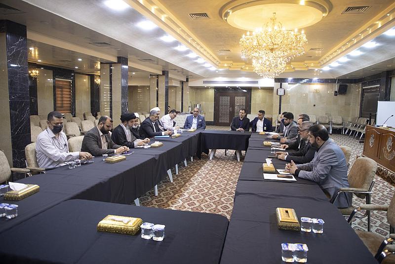 العتبة العباسية تعقد اجتماعا لتقييم مستوى الخدمات المقدّمة عبر الموكب الثقافي العام