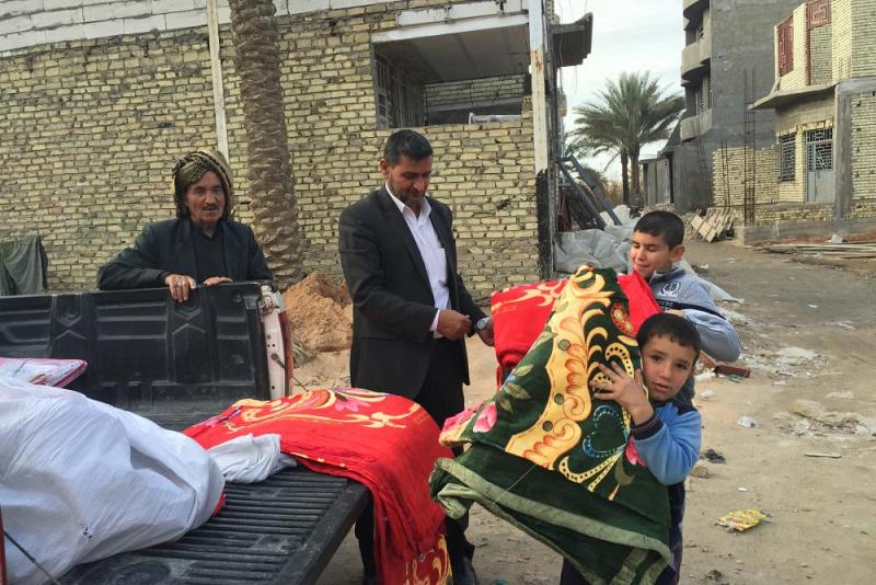 لجنة إغاثة المهجّرين في العتبة العبّاسية المقدّسة تُكثّف أعمالها وتُطالب بوضع حدٍّ لمُعاناة النازحين..